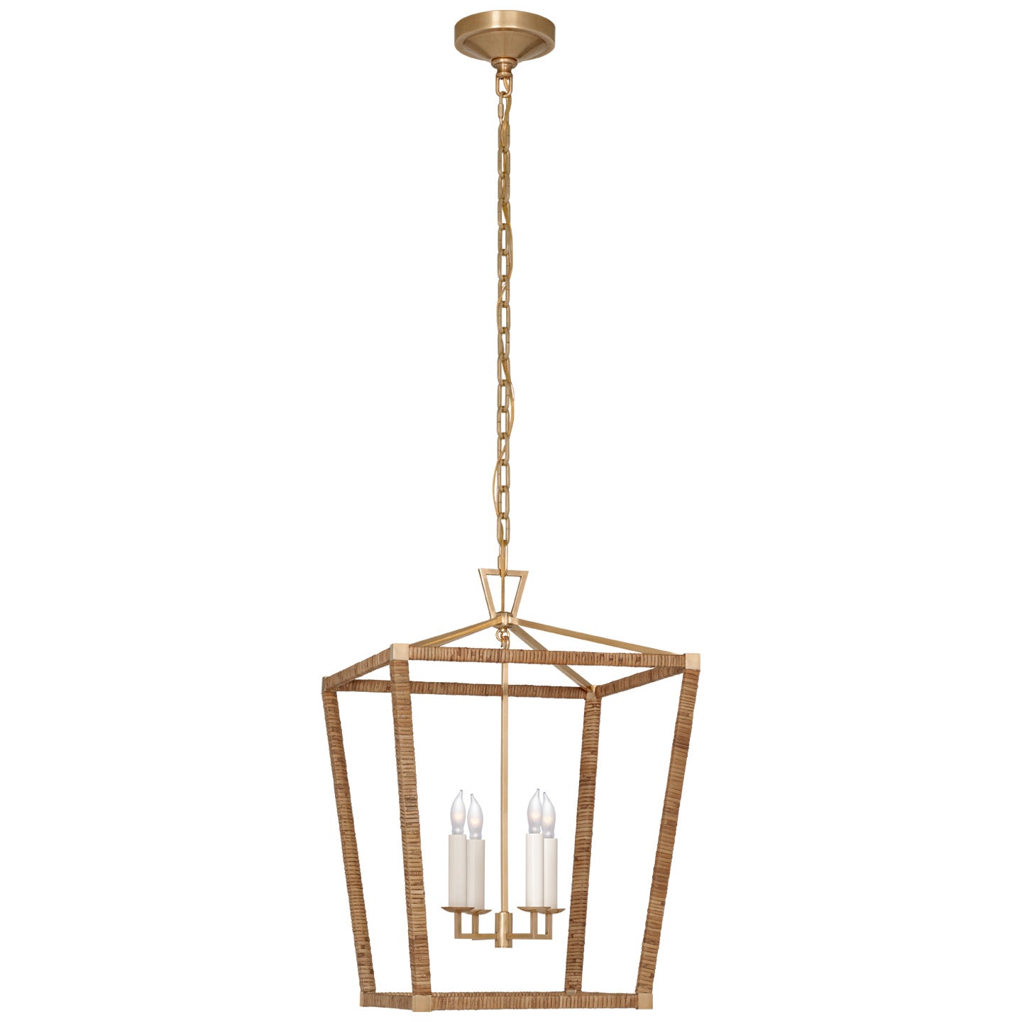 Visual Comfort Darlana Wrapped Lantern Colgante