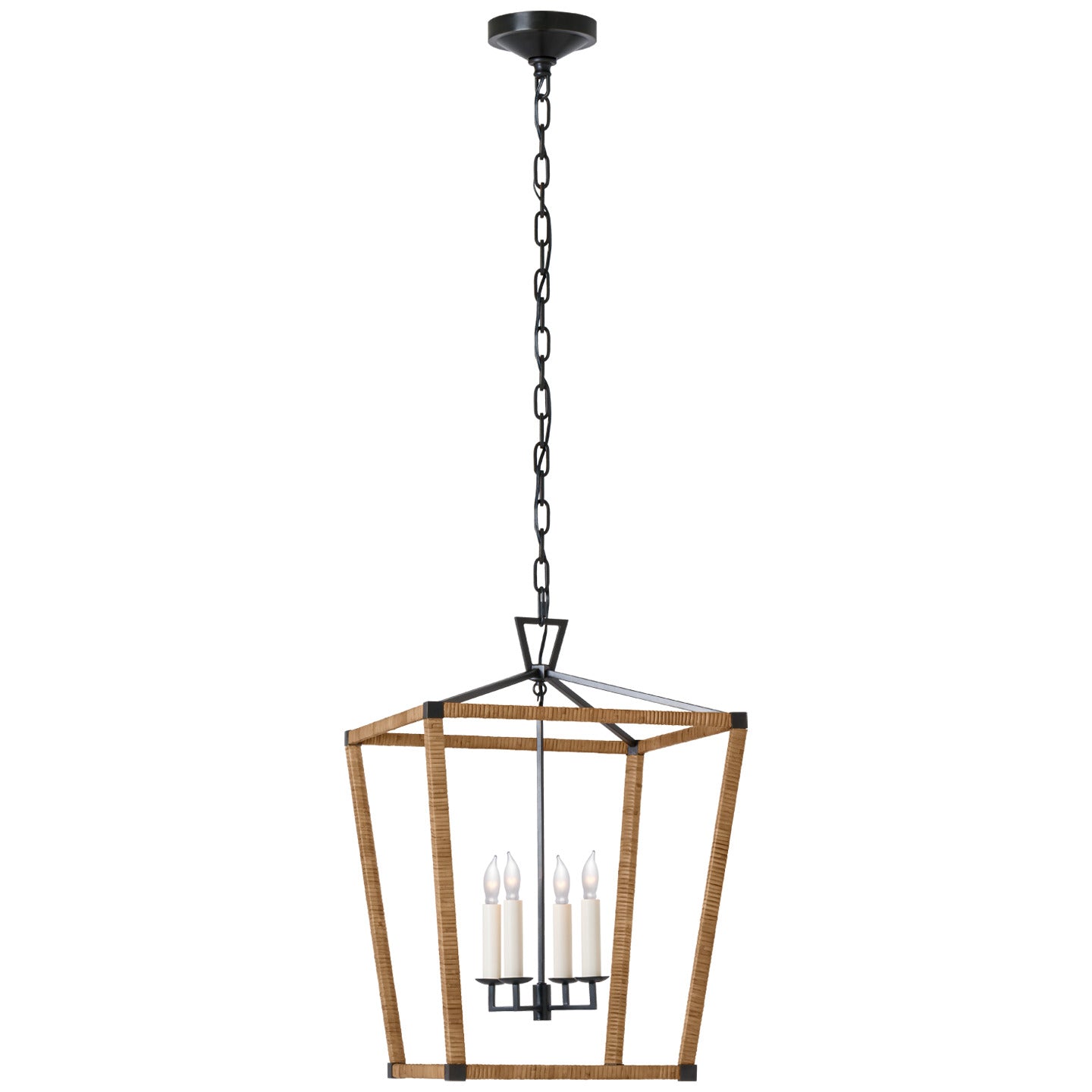 Visual Comfort Darlana Wrapped Lantern Colgante