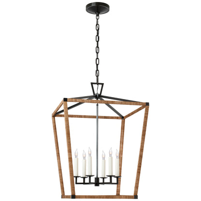 Visual Comfort Darlana Wrapped Lantern Colgante