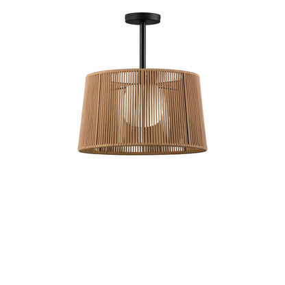 Ole Lighting Outdoor Braided Cord Ceiling Light