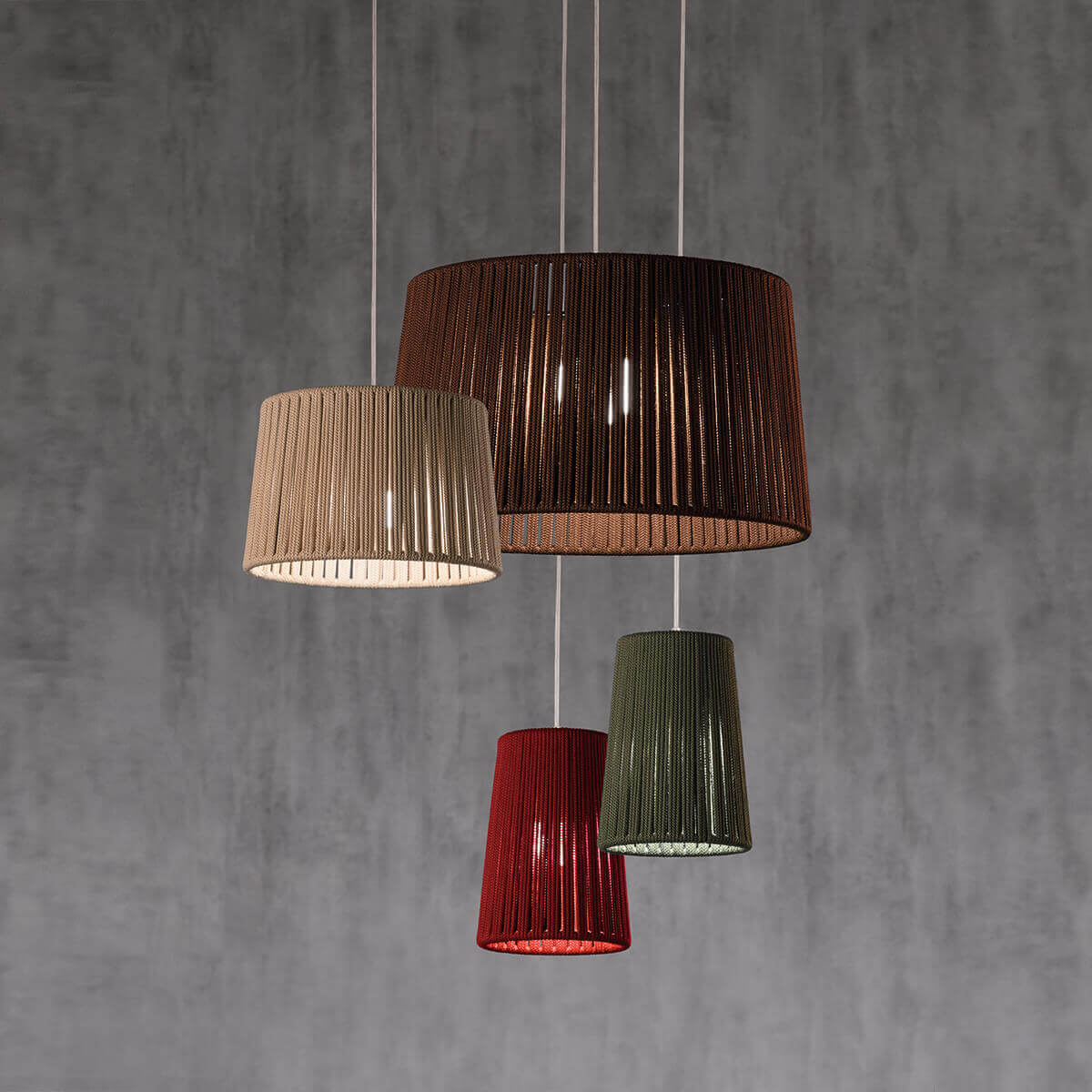 Ole Lighting Drum Pendant