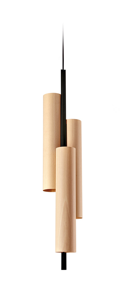LZF Black Note Triplet Pendant