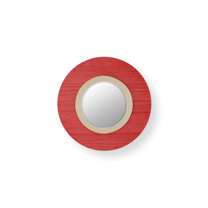 LZF Lens Circular Aplique Decorativo con Espejo