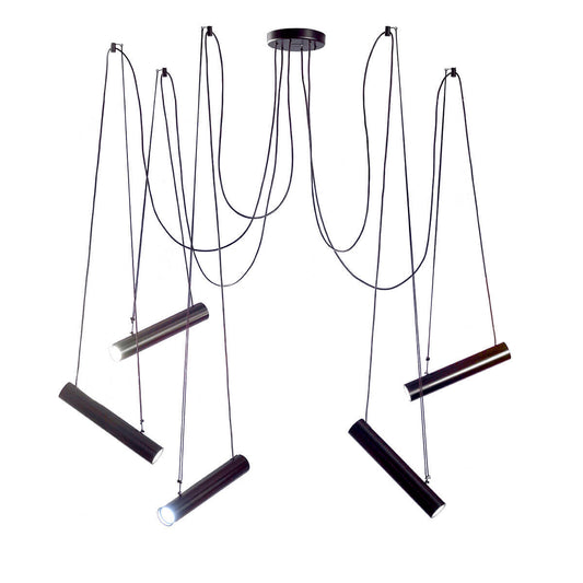 Ole Lighting Pepo 5-Spotlight Pendant