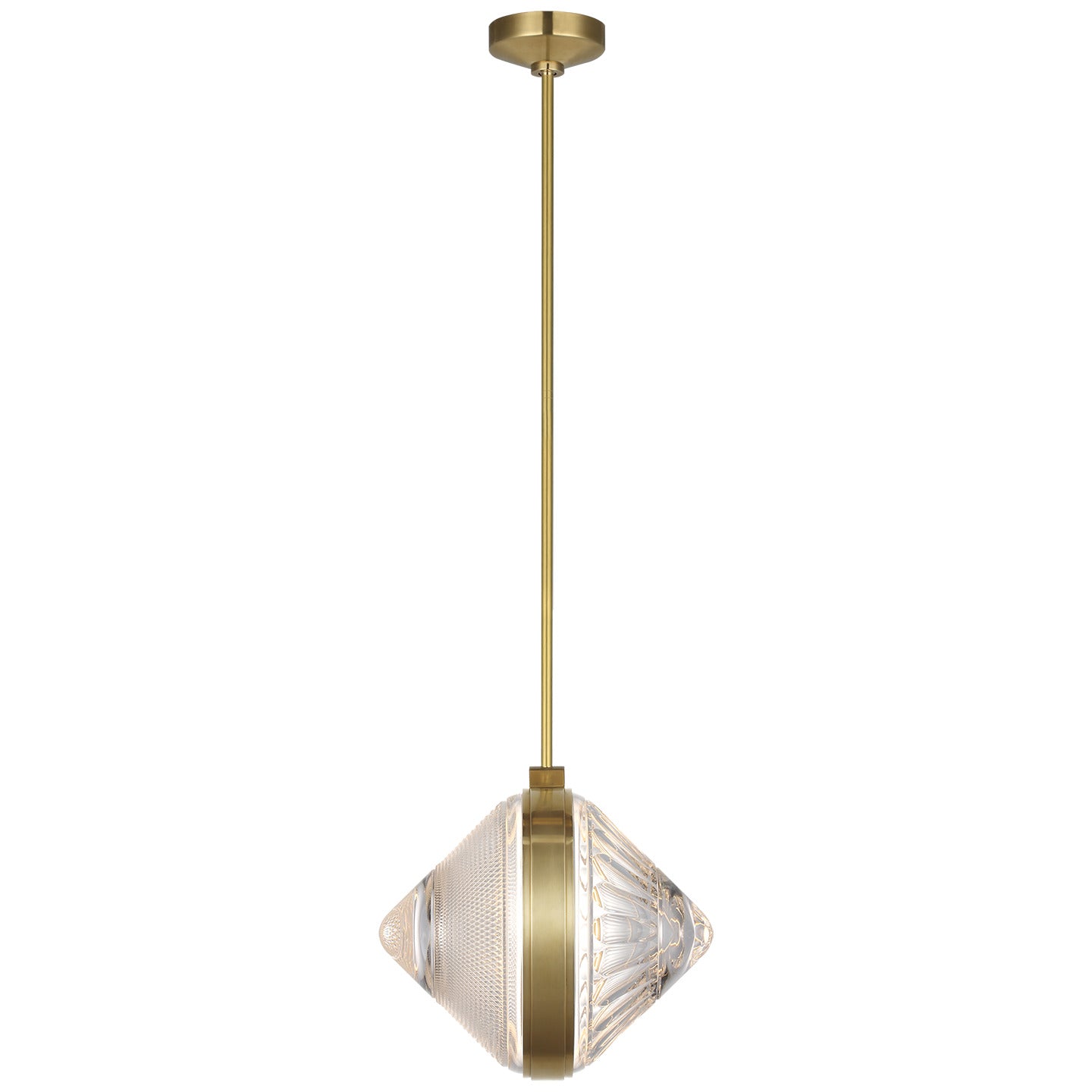 Visual Comfort Copper Coast Karo & Olive Cut Colgante
