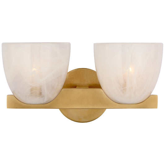 Visual Comfort Carola Aplique Doble de Pared