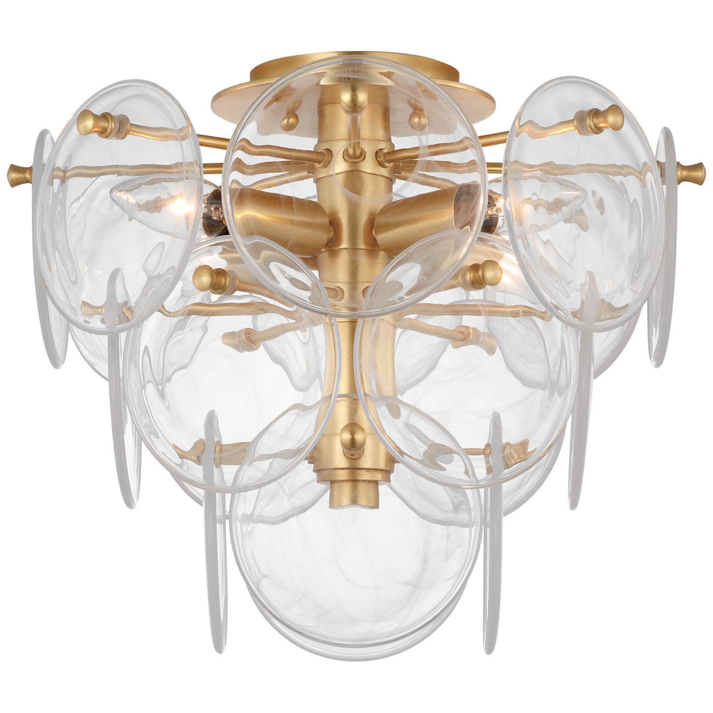 Visual Comfort Loire Tiered Flush Mount
