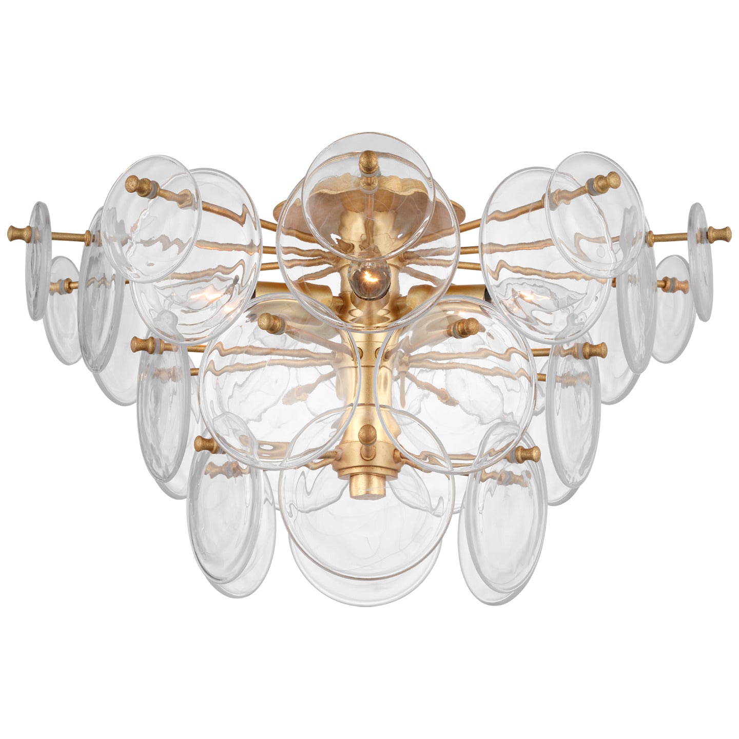 Visual Comfort Loire Tiered Flush Mount