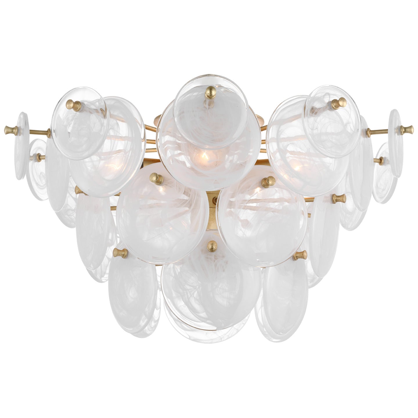 Visual Comfort Loire Tiered Flush Mount