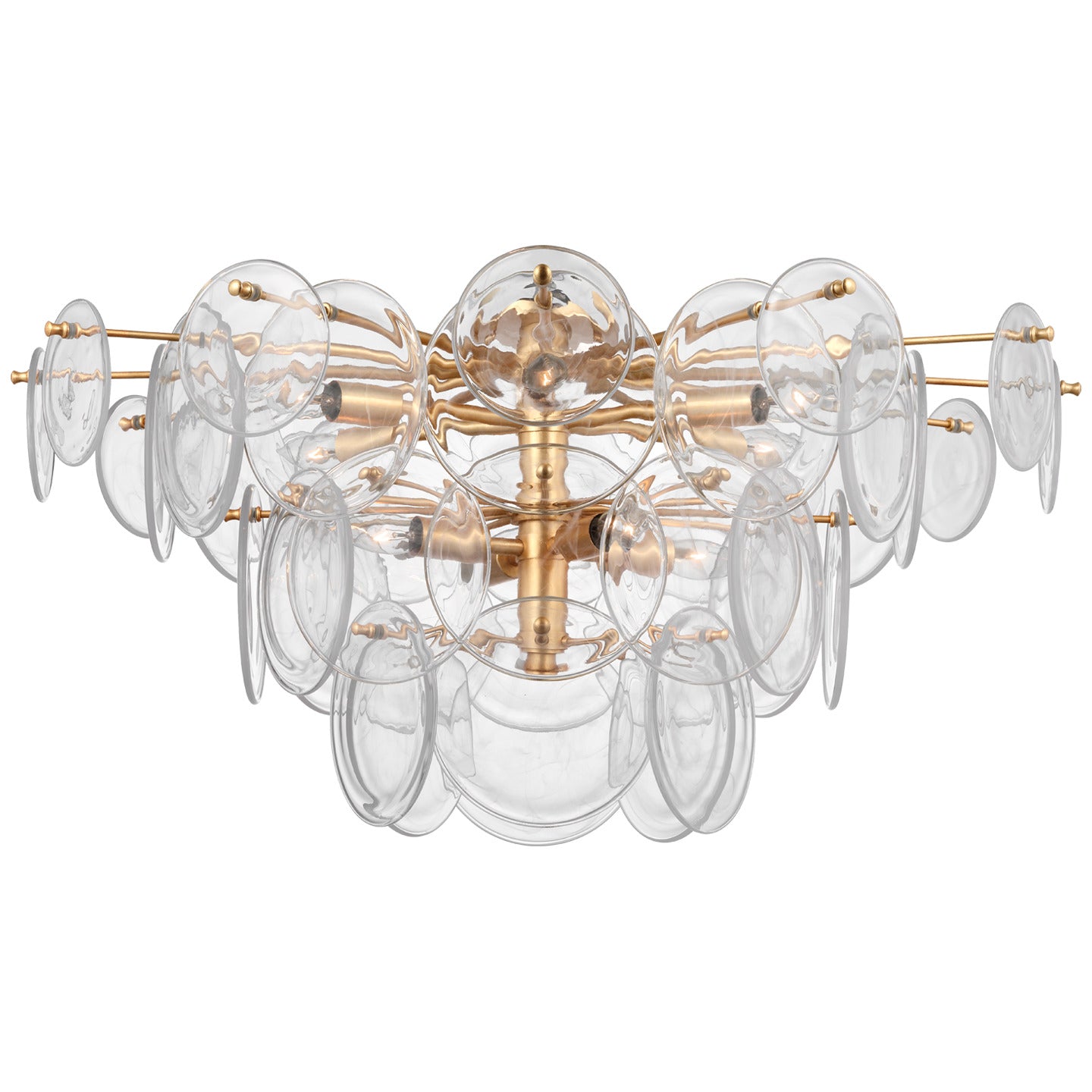 Visual Comfort Loire Tiered Flush Mount