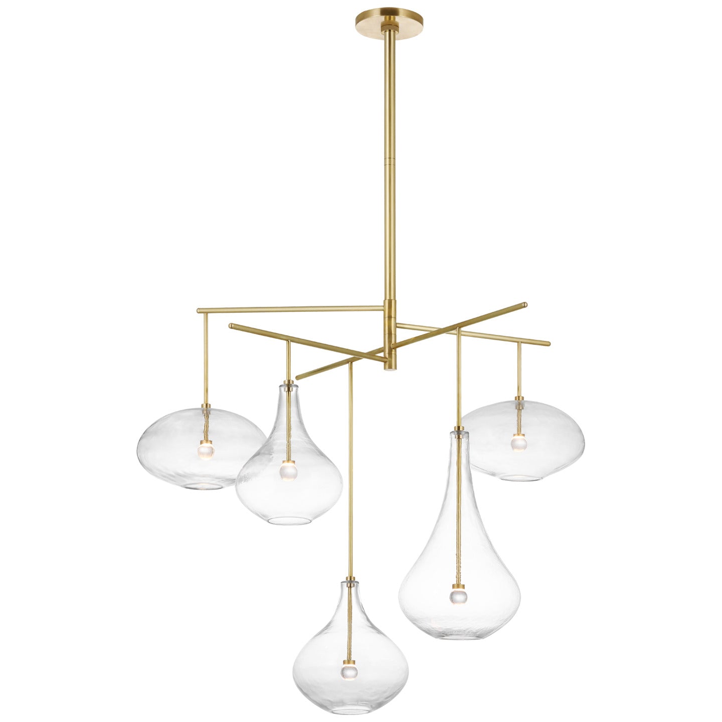 Visual Comfort Lomme Chandelier by Champalimaud