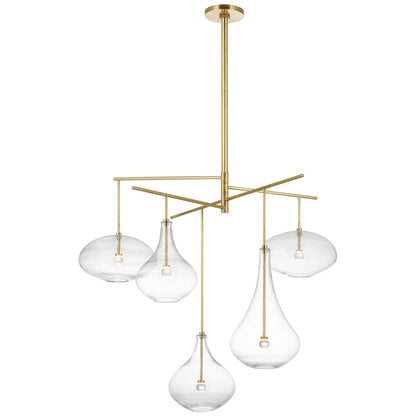 Visual Comfort Lomme Chandelier by Champalimaud