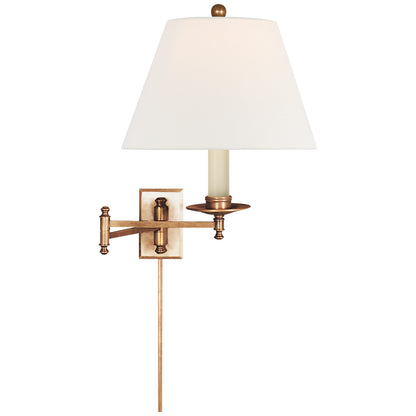 Visual Comfort Dorchester Swing Arm Wall Light