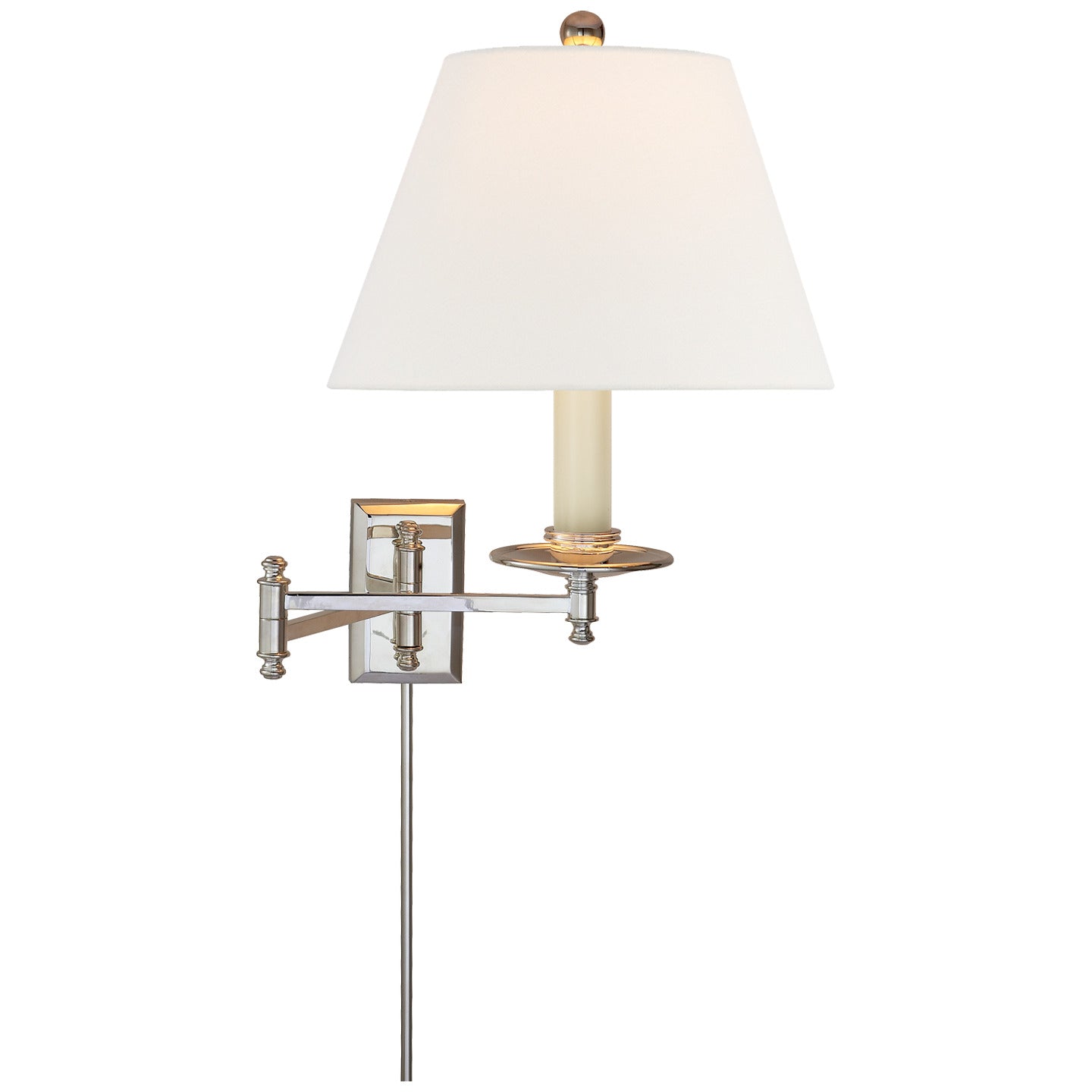 Visual Comfort Dorchester Swing Arm Wall Light