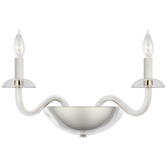 Visual Comfort Brigitte Aplique Doble de Pared
