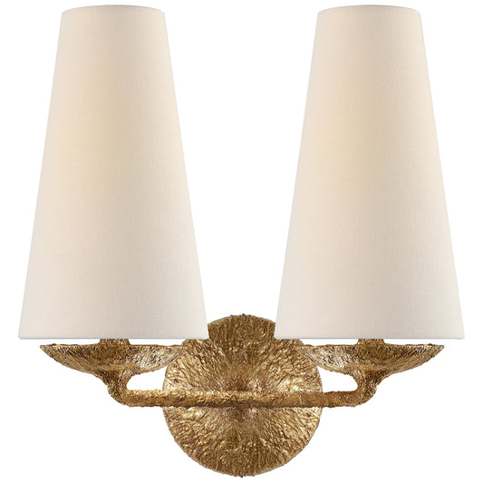 Visual Comfort Fontaine Aplique Doble de Pared