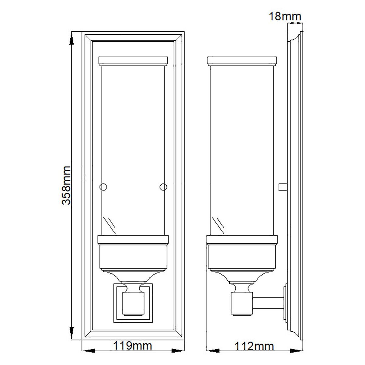Elstead Cambridge Aplique de Baño