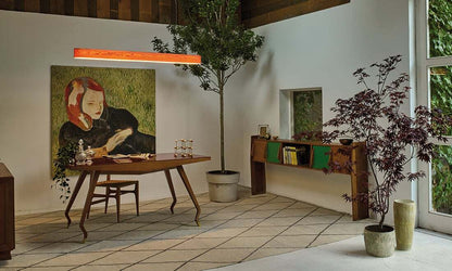 LZF I-Club Lámpara Colgante Lineal de Madera