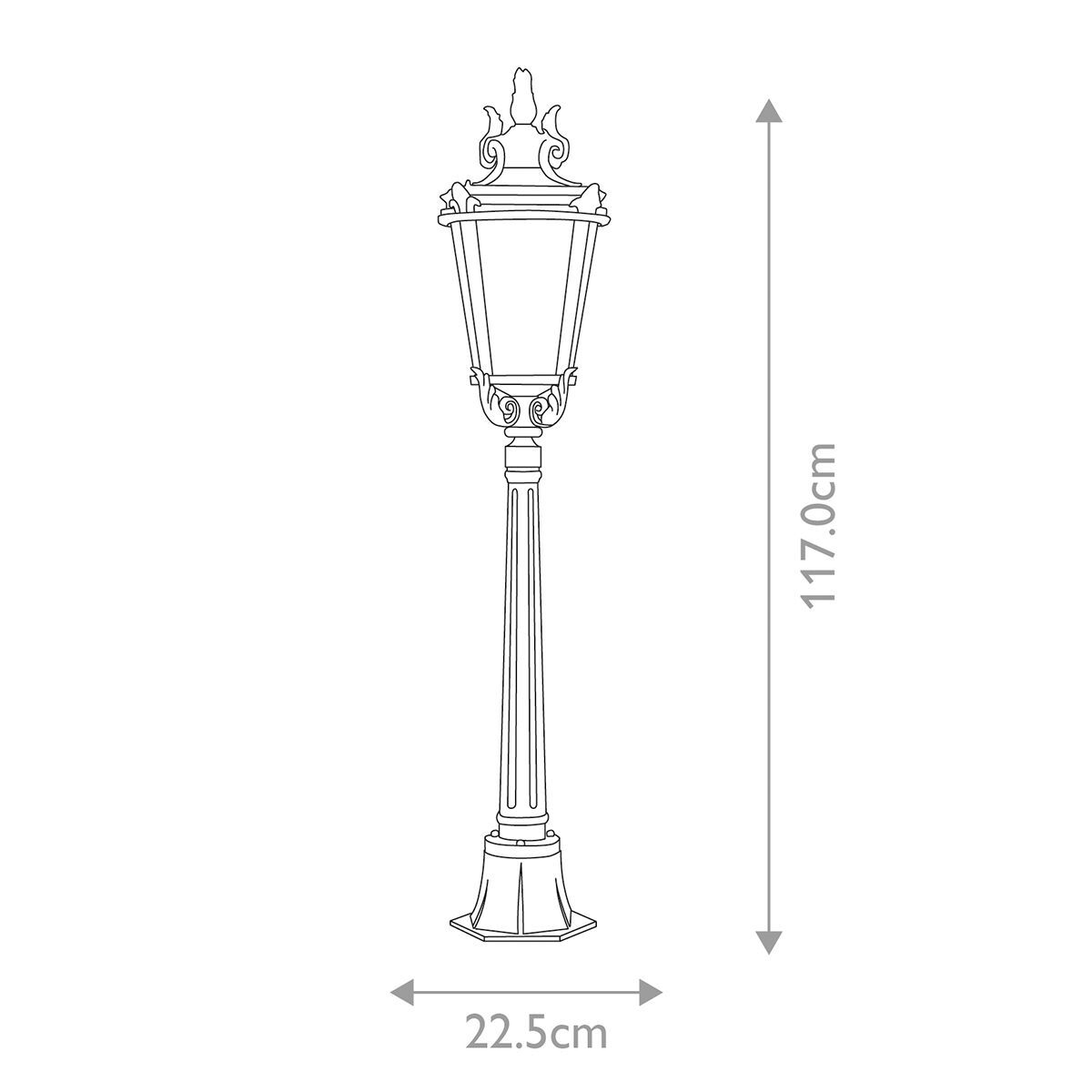 Elstead Baltimore Outdoor Post Light