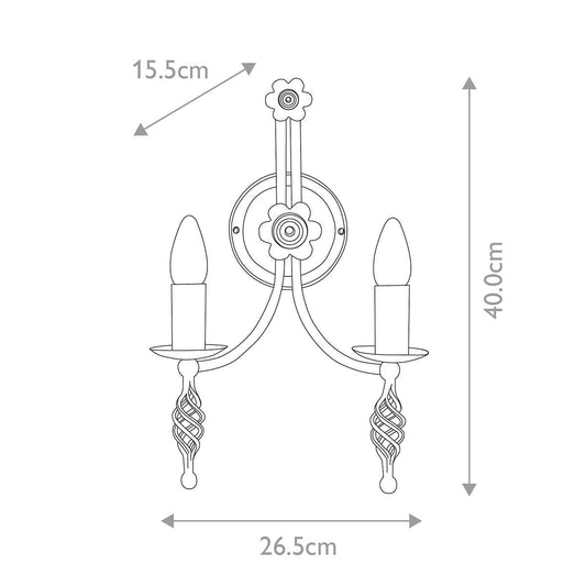 Elstead Belfry Aplique Decorativo de Pared