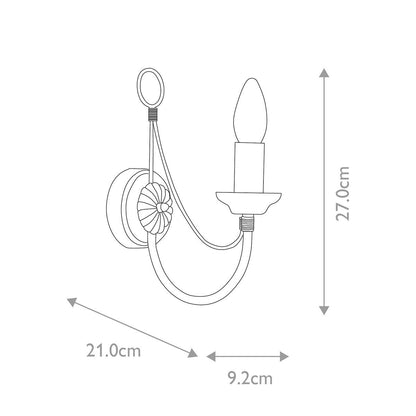 Elstead Carisbrooke Aplique de Pared