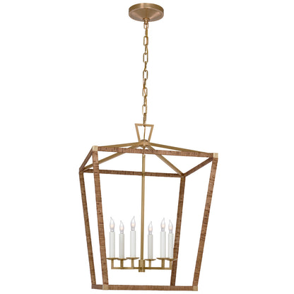 Visual Comfort Darlana Wrapped Lantern Colgante