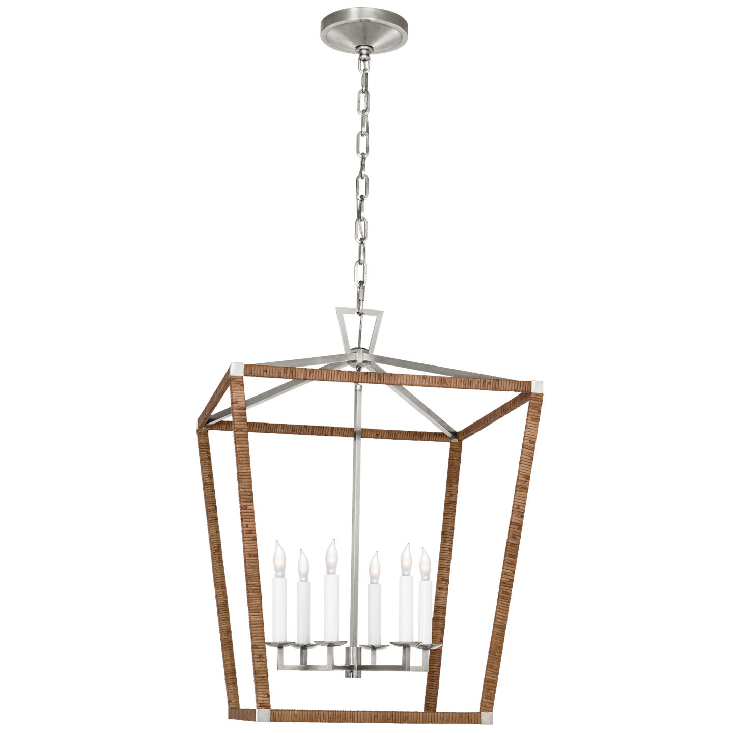 Visual Comfort Darlana Wrapped Lantern Colgante