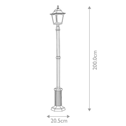 Elstead Chapel Outdoor Post Light