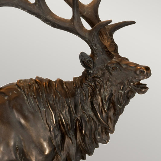 Elstead Angus Stag Lámpara de Mesa