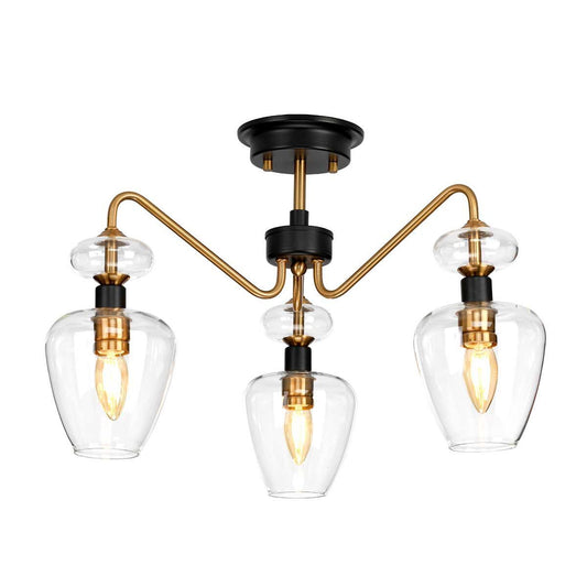 Elstead Armand Semi-Flush Ceiling Light