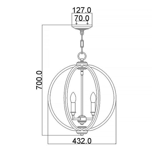 Feiss Corinne Pendant