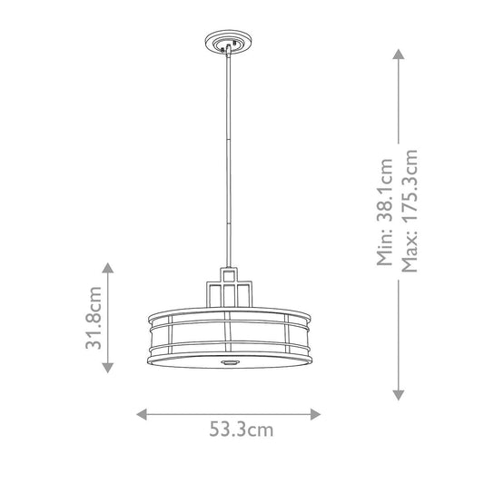 Feiss Fusion Colgante