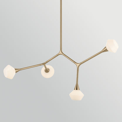 Elstead Cassius Colgante de 4 Luces