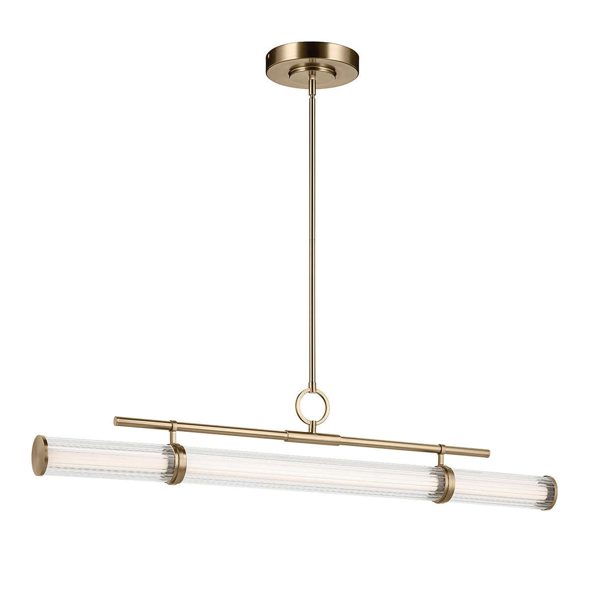 Elstead Riven Linear LED Pendant