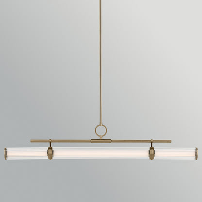 Elstead Riven Linear LED Pendant