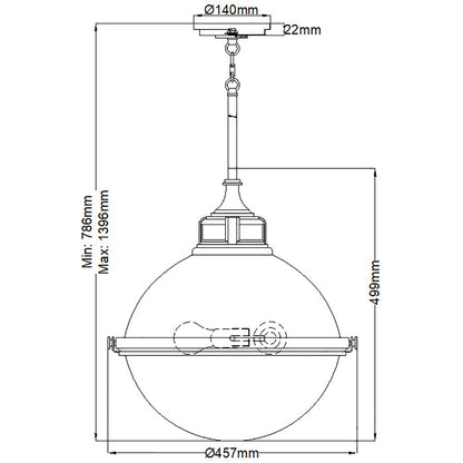 Quintiesse Fletcher Pendant