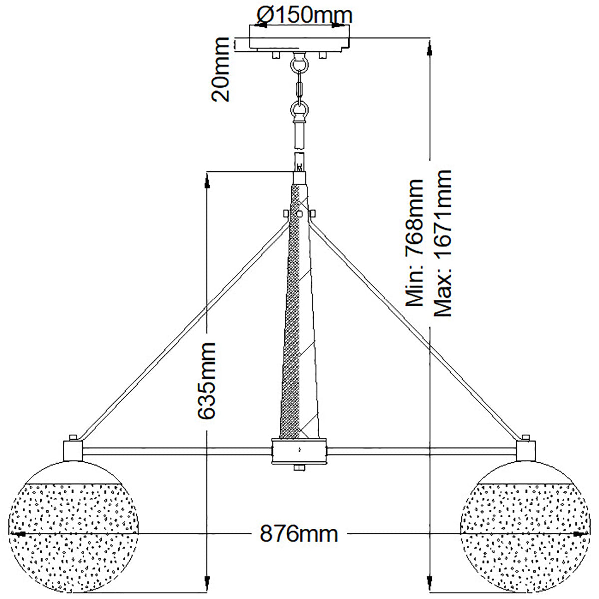 Quintiesse Marilyn 6-Light Chandelier