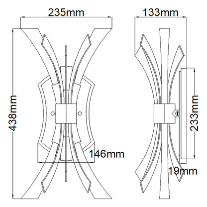 Quintiesse Vida Wall Light