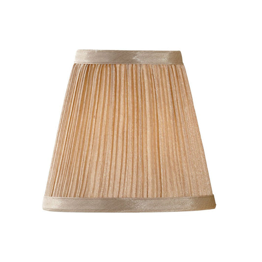 Elstead Clip Shades Pantalla de Vela Chifón Dorado