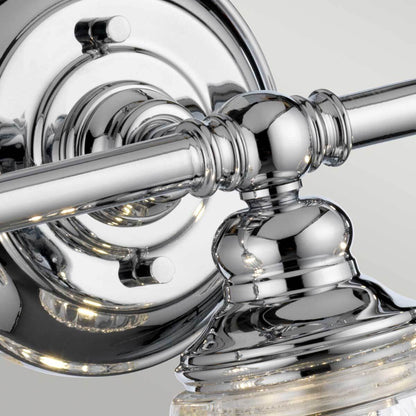 Quintiesse Keynes 3-Light Bathroom Wall Light