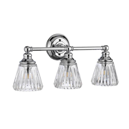 Quintiesse Keynes 3-Light Bathroom Wall Light