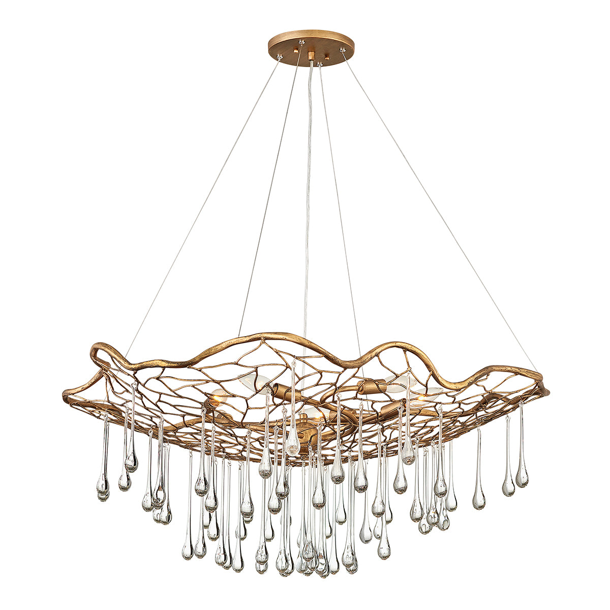Quintiesse Laguna Lámpara Colgante de 6 Luces