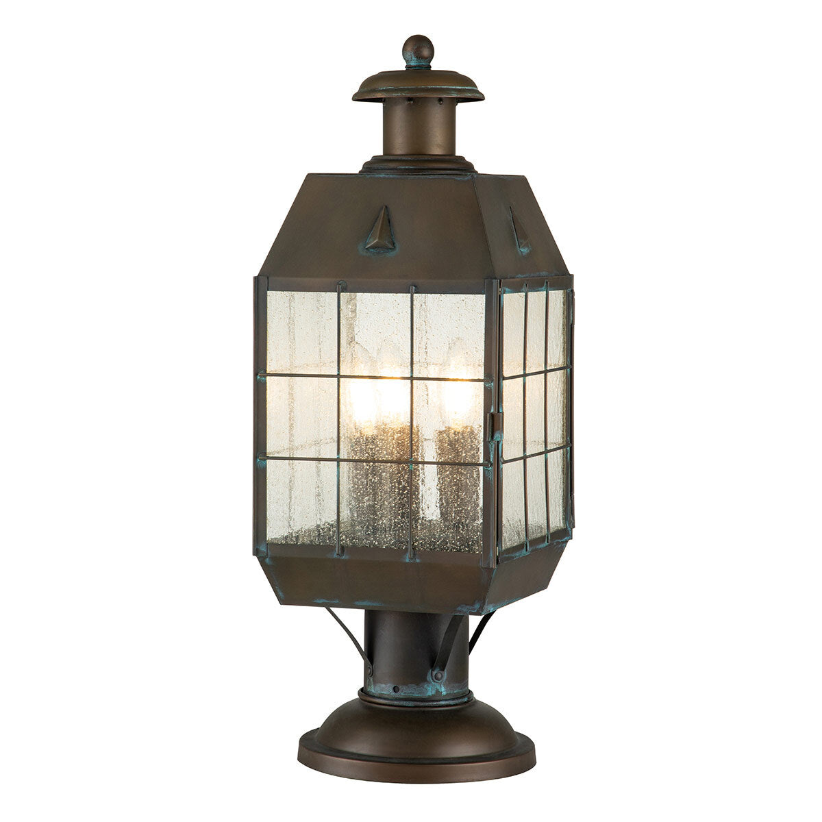 Quintiesse Nantucket Llanterna de Pedestal Exterior