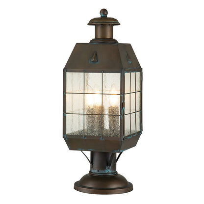 Quintiesse Nantucket Llanterna de Pedestal Exterior