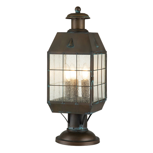 Quintiesse Nantucket Llanterna de Pedestal Exterior
