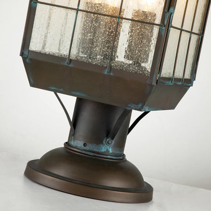Quintiesse Nantucket Llanterna de Pedestal Exterior