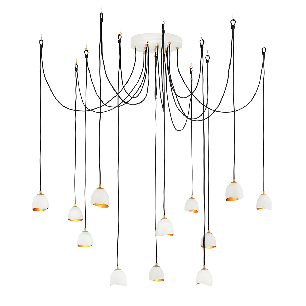 Quintiesse Nula 12-Light Pendant Cluster