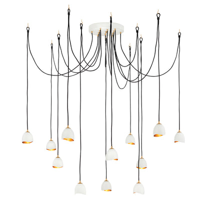 Quintiesse Nula 12-Light Pendant Cluster