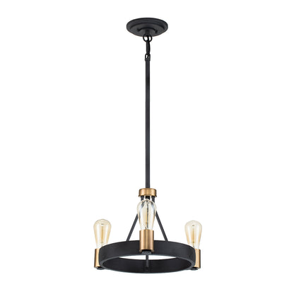 Quintiesse Silas Lámpara Colgante de 3 Luces