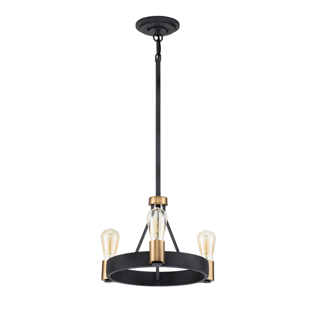 Quintiesse Silas Lámpara Colgante de 3 Luces